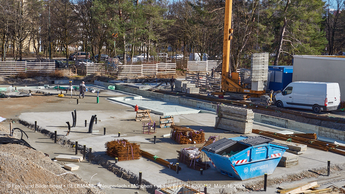 16.03.2023 - Haus für Kinder in der Quiddestraße 3 in Neuperlach